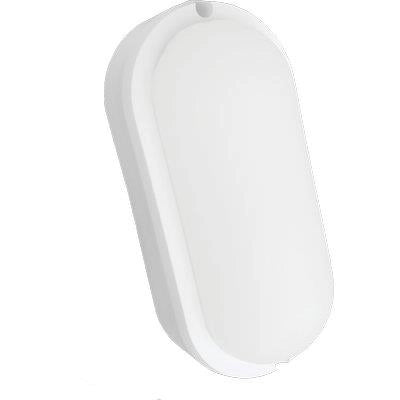 PLAFONIERA LED ECO EASY OVALE CENTURY  BIANCA VOLT 230 W 18 NAT LN 1055 IP64