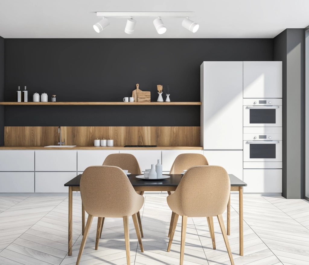 Faretto soffitto 4 luci orientabili LED 20W Selma Italux