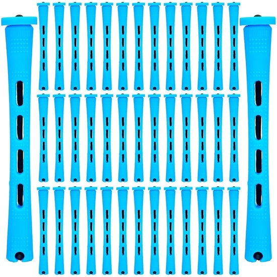 Spazzola a crin 40 pezzi - Permanente - Bihose - Adatta per capelli corti - Materiale PP duraturo - Lunghezza 8,2 cm - Bihose permanenti