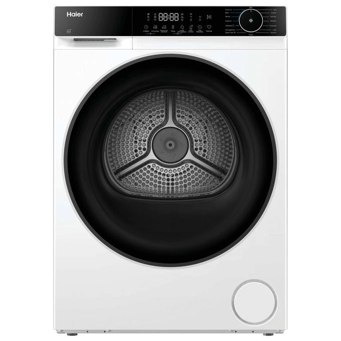 Haier HD80D357U1IT X Series 5 Asciugatrice Pompa di Calore 8 Kg Classe D Wi-Fi 15 Programmi 62 dB (84x59x59 cm) colore Bianco