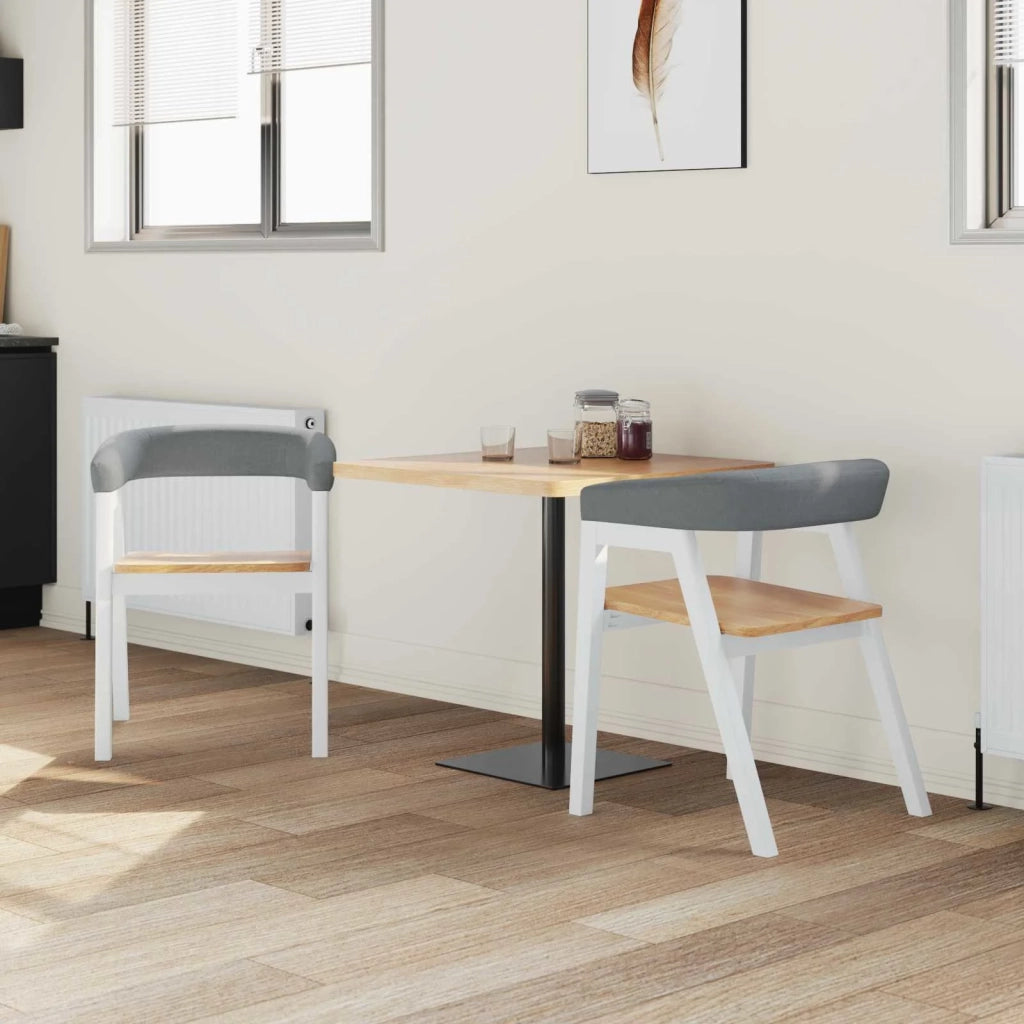 Sedie da pranzo 2 pcs Bianco 54 x 57 x 73 cm 42020425