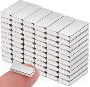 60 pezzi di piccoli magneti forti, 12 x 5 x 2 mm magneti di neodimio extra forti, magneti per lavagne magnetiche, magneti forti per lavagne magnetiche, magneti rettangolari per cucina, ufficio, lavagna bianca, calendario, lavagna magnetica