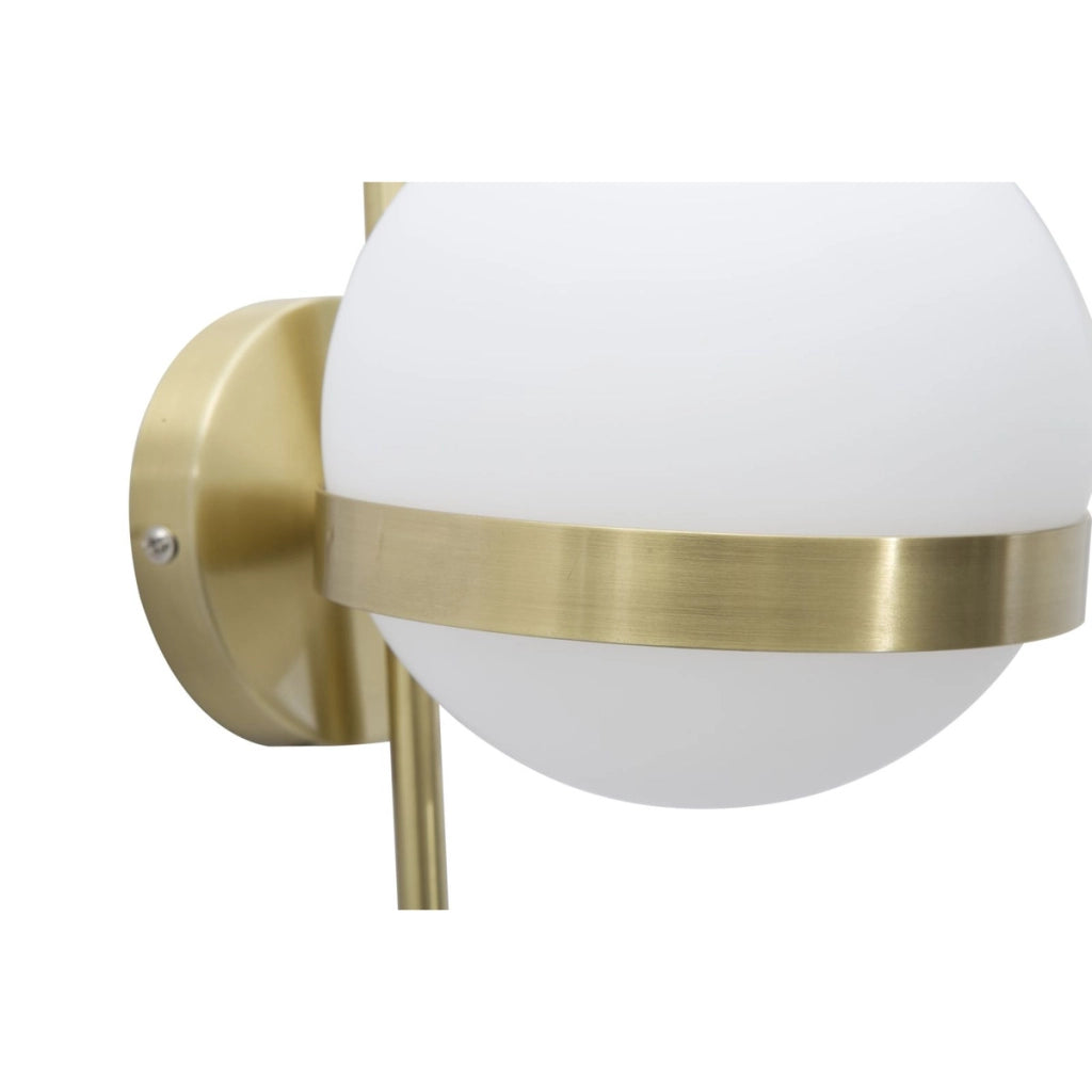 Lampada a Parete VKH54, Oro, Metallo, 15x20x40 cm