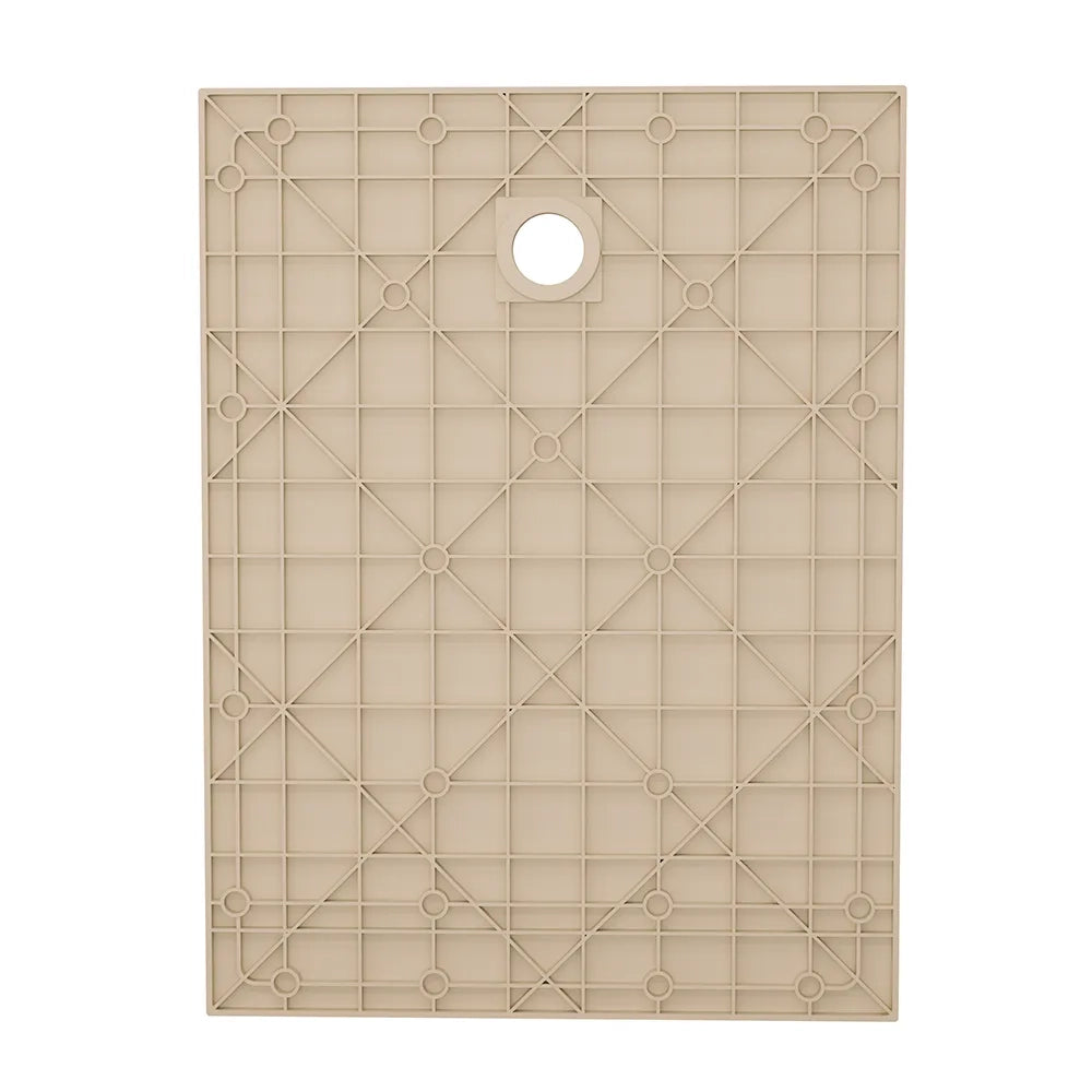 Piatto doccia 70x140 cm colore avorio effetto pietra | Samos