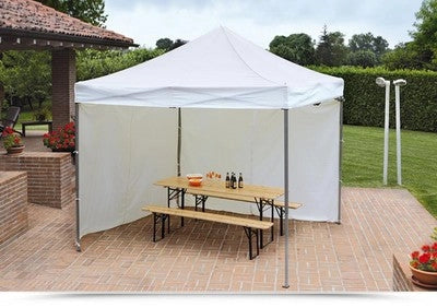 TENDE LATERALI PER GAZEBO FUNCHAL MT. 3X3 GAZEBI ARREDO GIARDINO ESTERNO