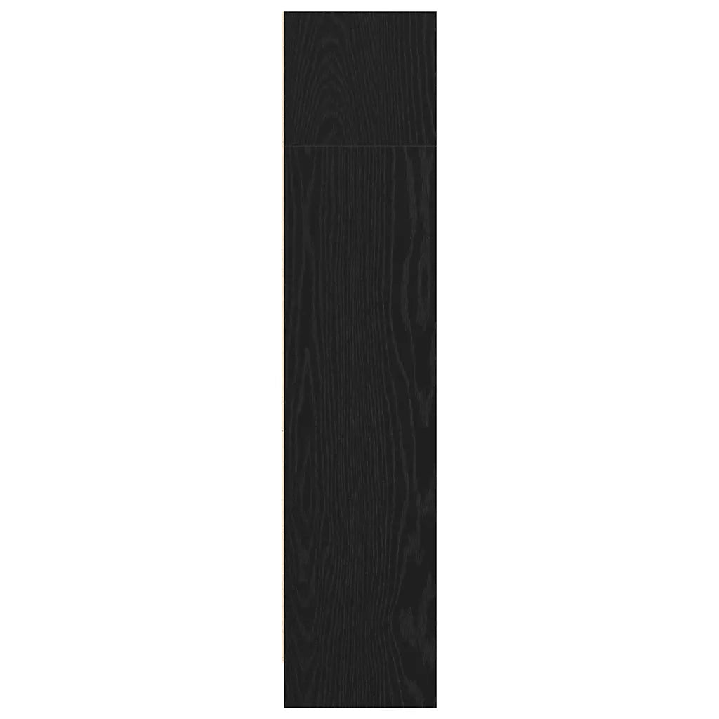 Libreria Rovere Nero 60x24x109 cm in Legno Multistrato