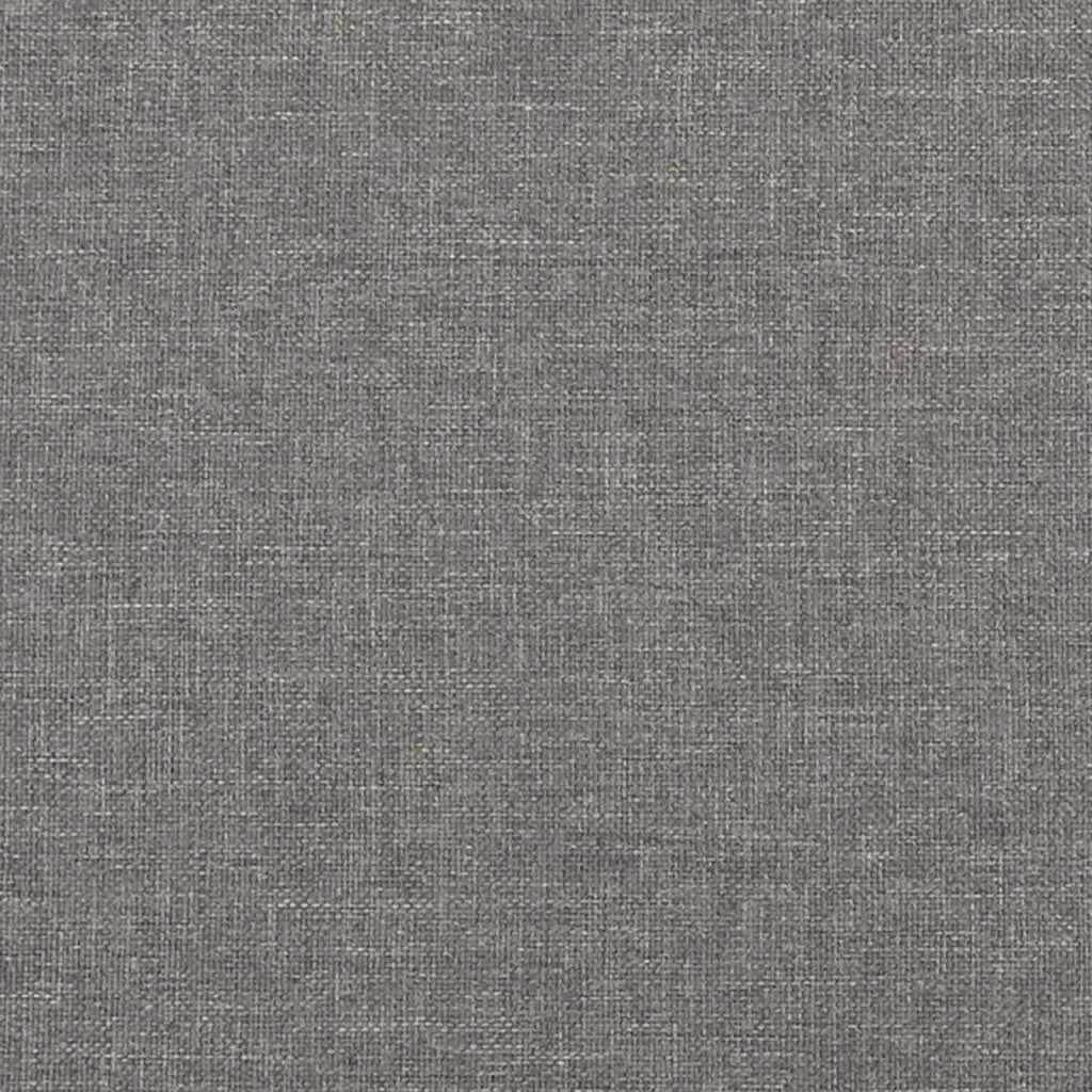 Poltrona con Poggiapiedi Grigio Chiaro 60 cm in Tessuto 3153643