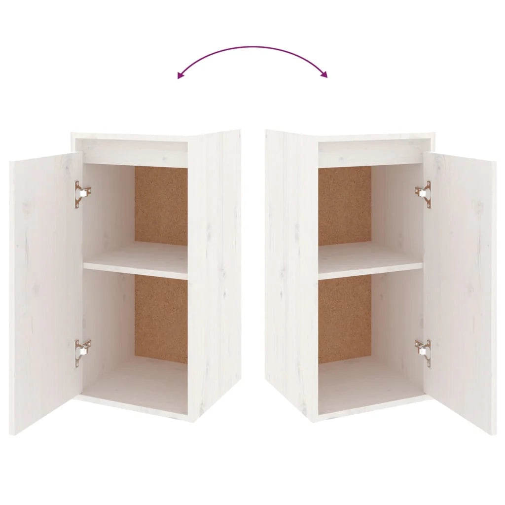 Mobile TV multimediale scaffale TV credenza mobile TV sala da pranzo soggiorno camera da letto 5 pezzi legno massello di pino bianco 02_0028769