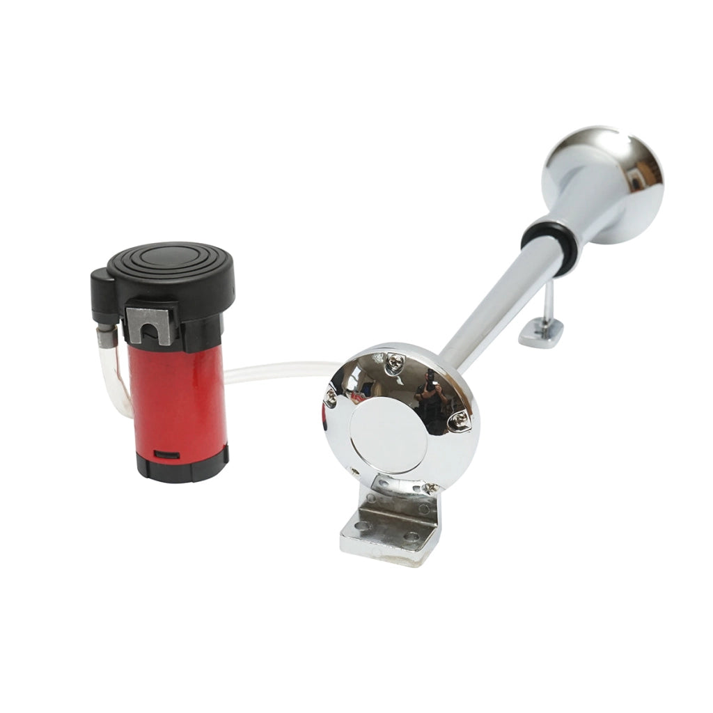 Clacson a 1 tromba 12V con compressore incluso.