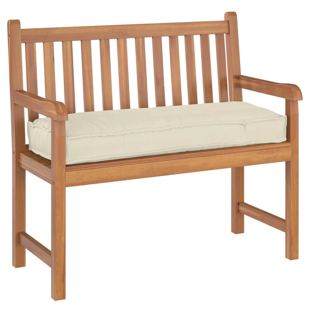Cuscino Crema 110 x 40 x 8 cm Tessuto Oxford 42001630