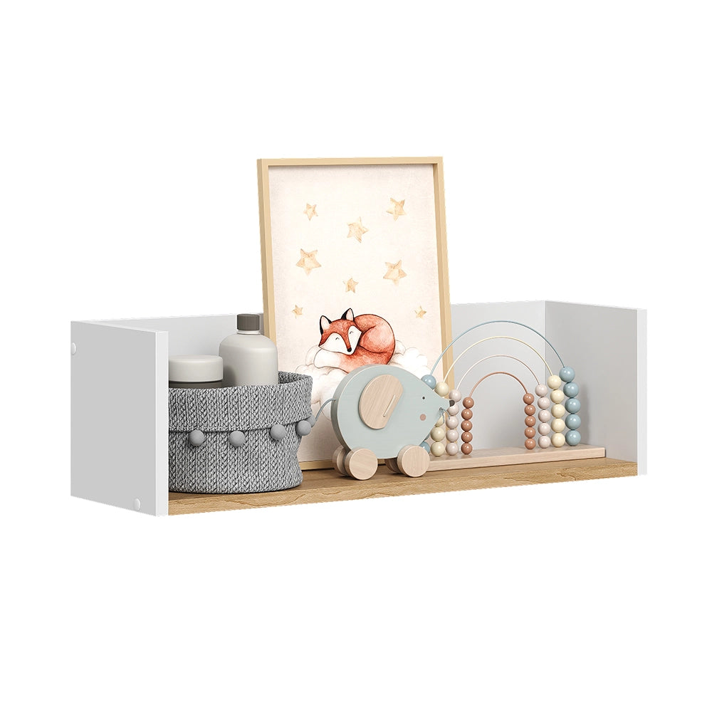 Vicco Libreria da parete Bianco/Artisan 67.8 x 20 cm