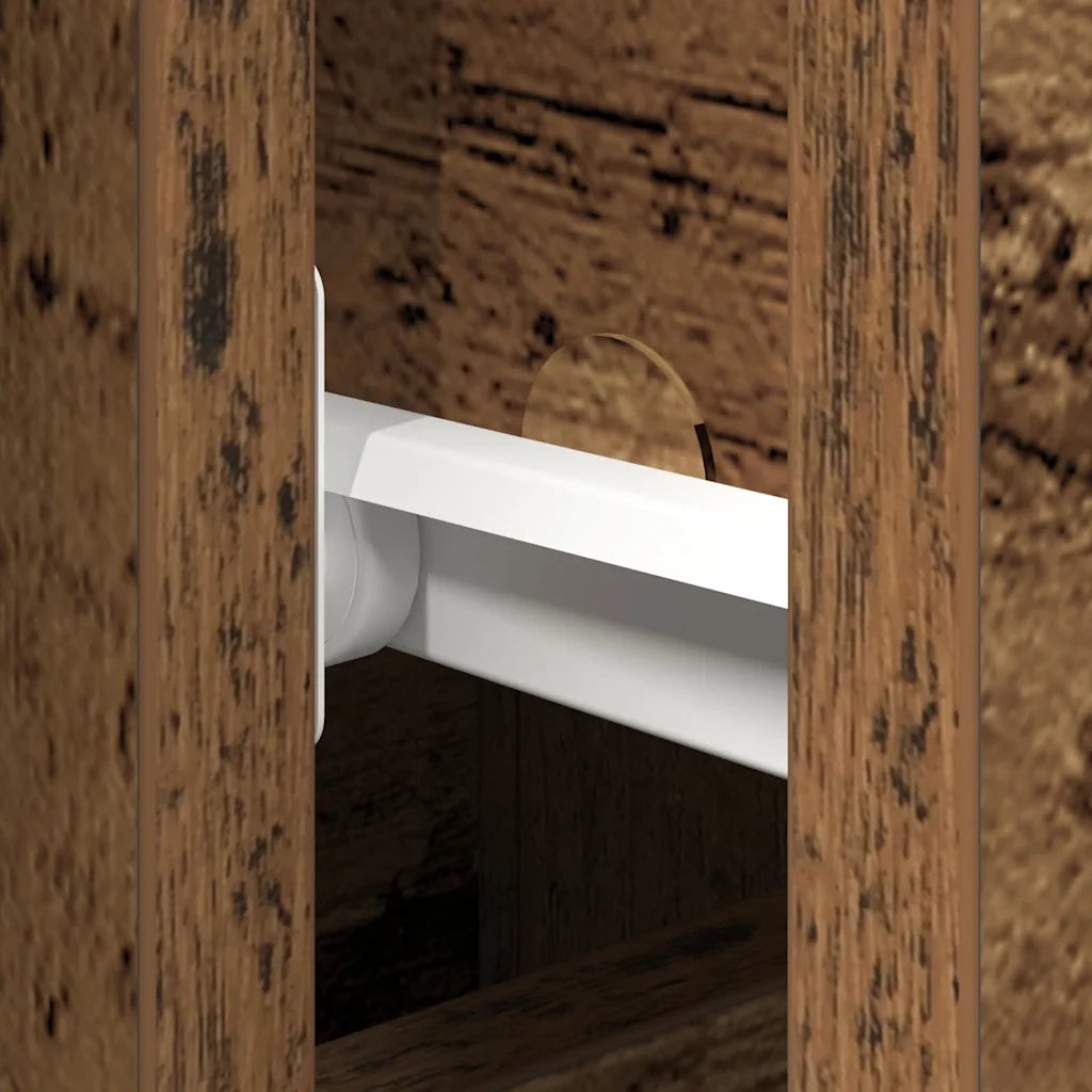 Credenza-Buffet-Armadio da cucina Legno vecchio 101,5 x 35 x 70 cm Legno multistrato