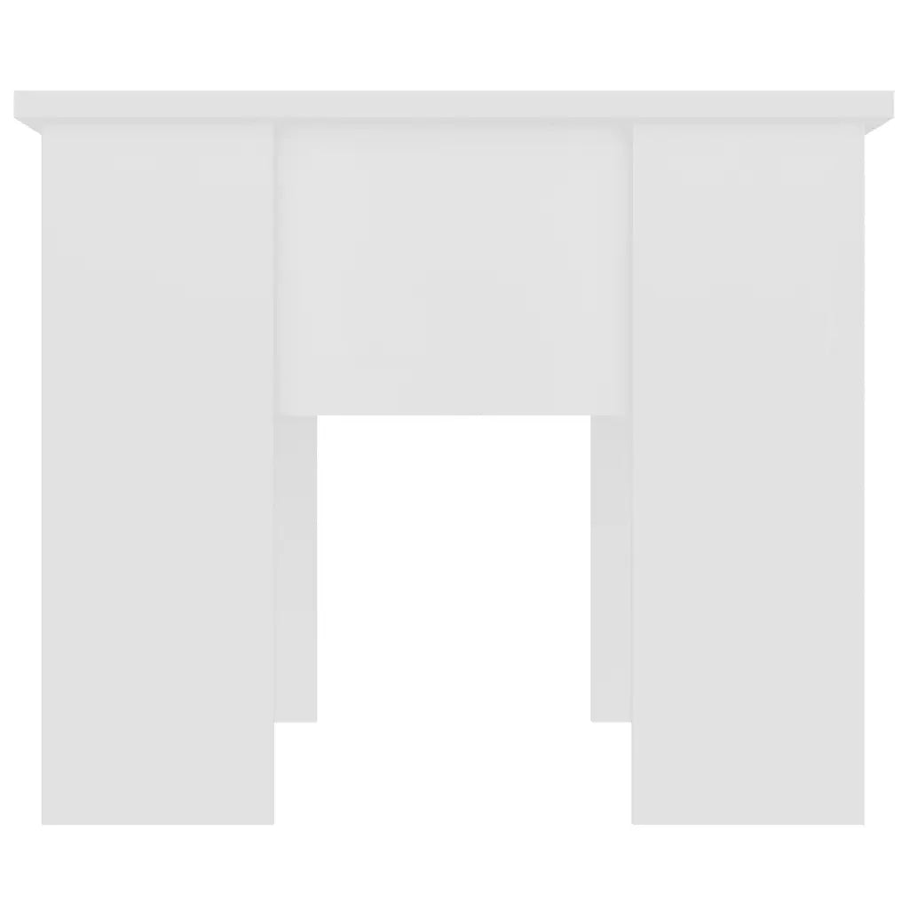 Tavolino da Salotto Bianco 79x49x41 cm in Legno Multistrato cod mxl 8941