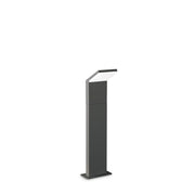 Piantana Da Terra Contemporaneo Style Alluminio Grigio Led 9W 3000K Ip54