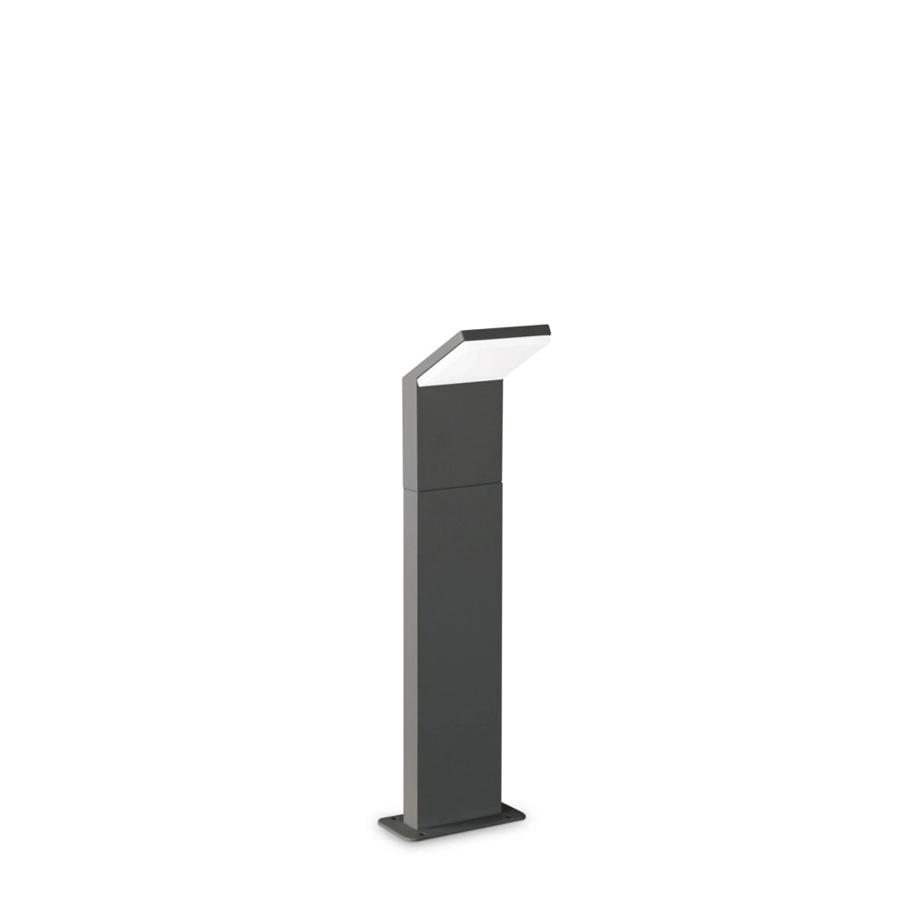 Piantana Da Terra Contemporaneo Style Alluminio Grigio Led 9W 3000K Ip54