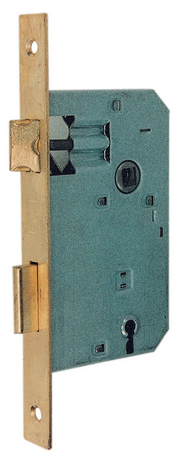 patent serratura quadro 8/70 ottonata da 40* s/gaccia cod:ferx.9230