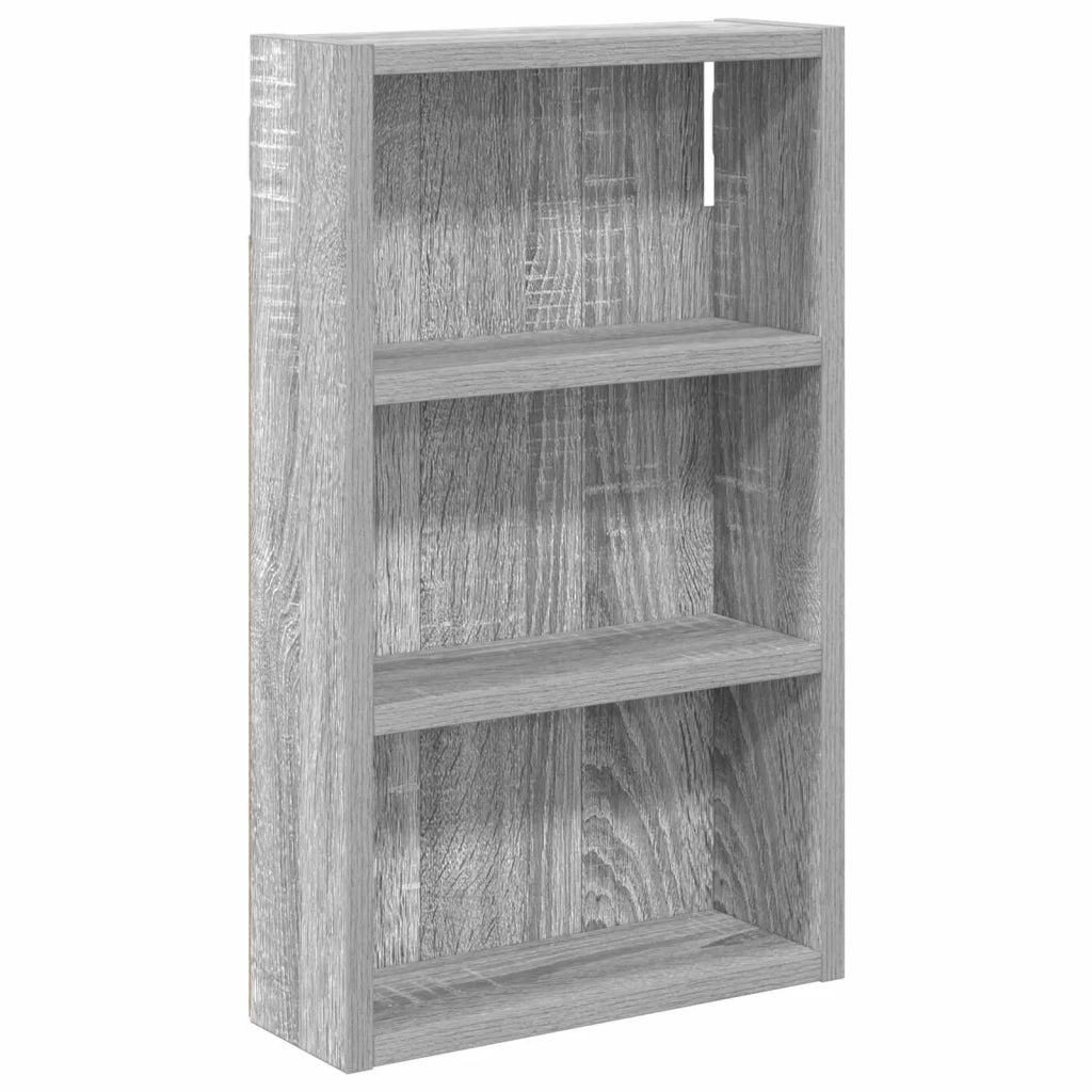 Armadio da bagno a muro Sonoma grigia 30 x 10 x 50 cm 889316