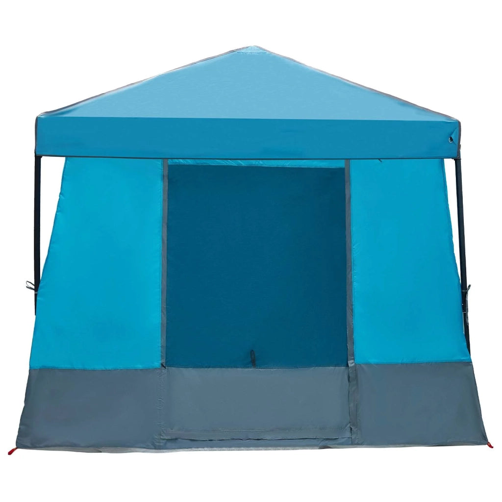 Set di Tende da Campeggio con tetto 2 pcs Blu Taffeta e Tessuto 3337171