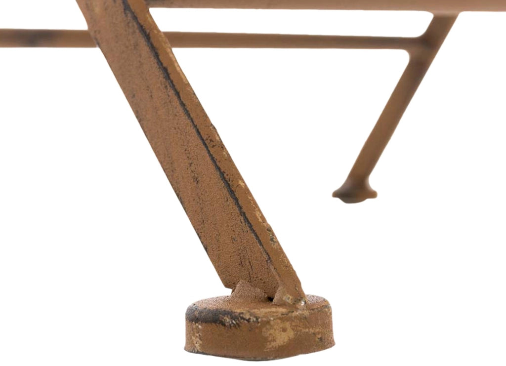 Set di 2 sedie pieghevoli Sibell antico marrone