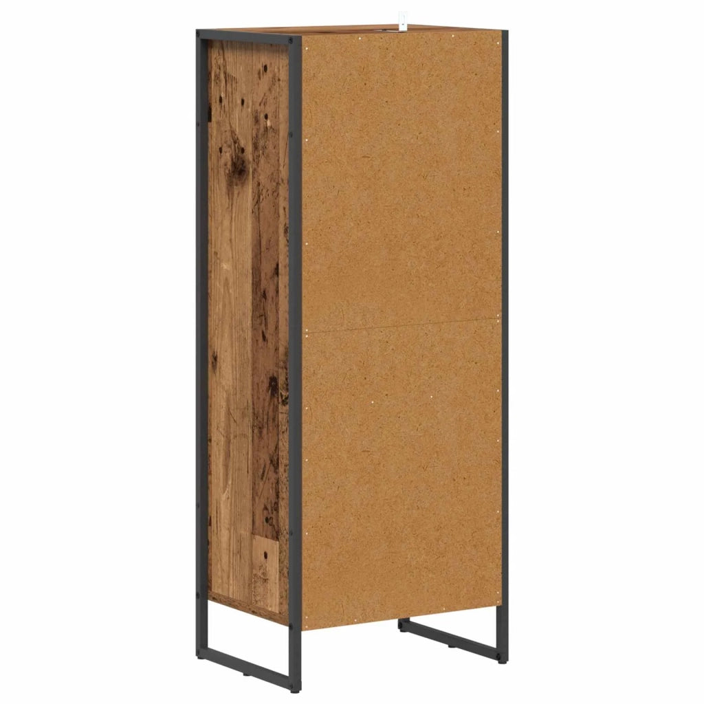 Mobile da Bagno con cassetto Legno vecchio 40 x 30 x 100 cm
