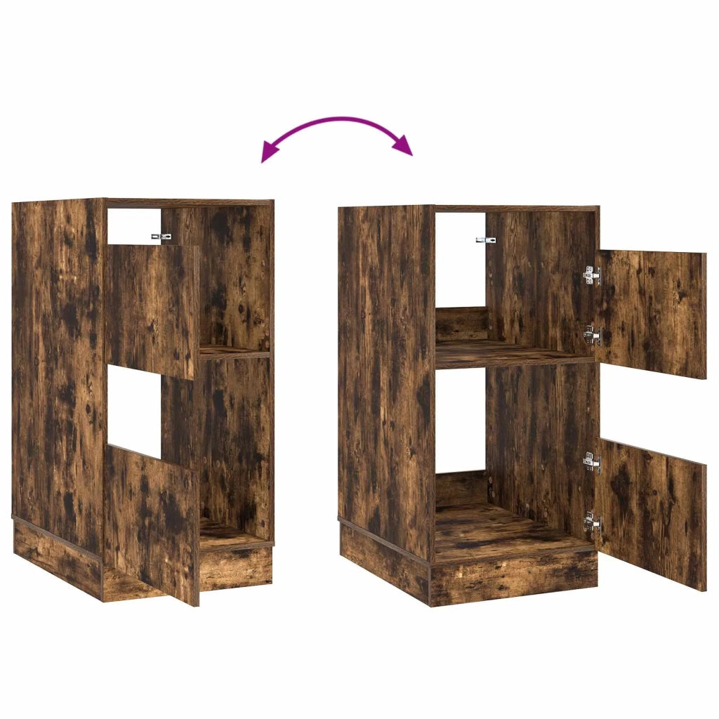 Mobile da lavanderia con porta Rovere fumé Legno multistrato 3422804