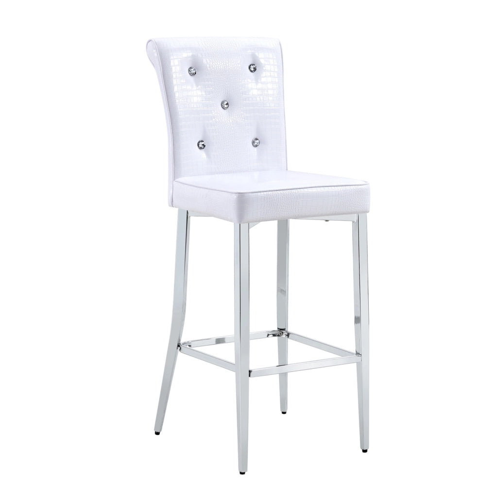SGABELLO DA BAR Set da 2 pezzi in PVC