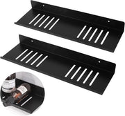 Plinchi autoadesivi per bagno neri - 2 pezzi di plinchi da doccia senza foratura 40 cm