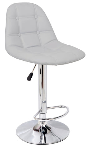 sgabello girevole "button " grigio perla cod:ferx.92346