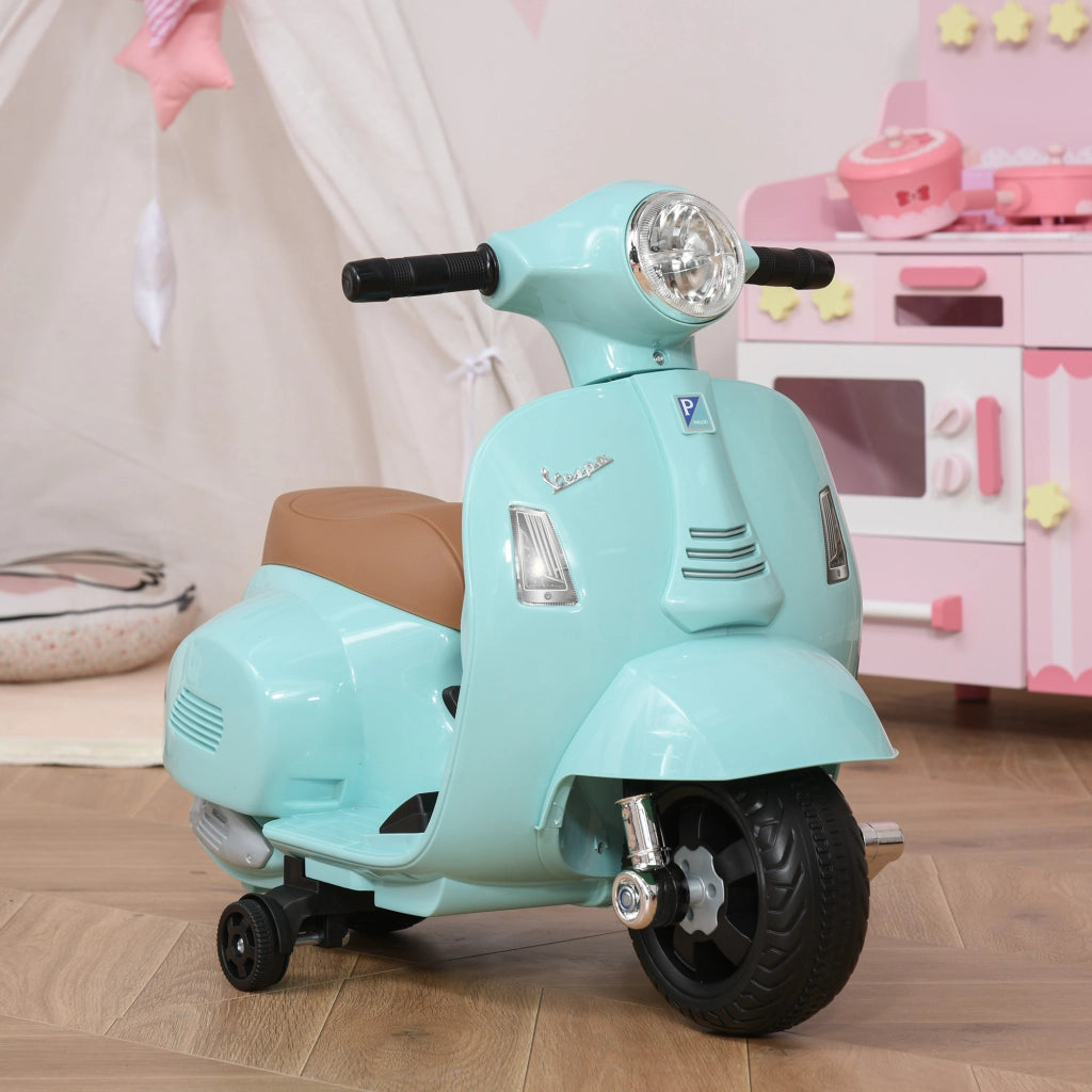 Vespa per Bambini Elettrica ¨C zephmum ¨C Verde 66.5x38x52 cm