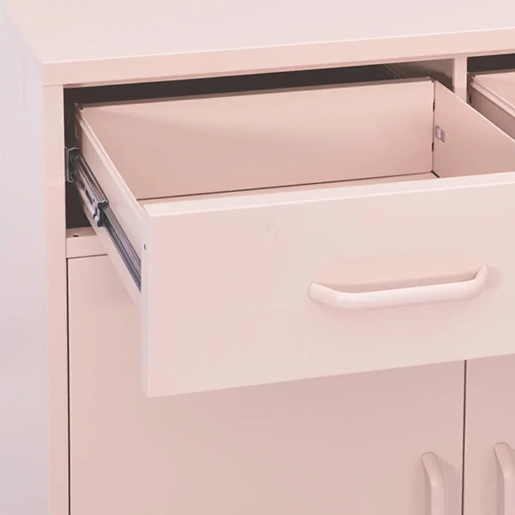 Armadietto Rosa 80x35x101,5 cm in Acciaio 336157