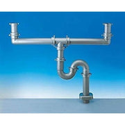 Sifone 5233 s 1 ½  tubo pp d50 e tallizzato lira 5233.120