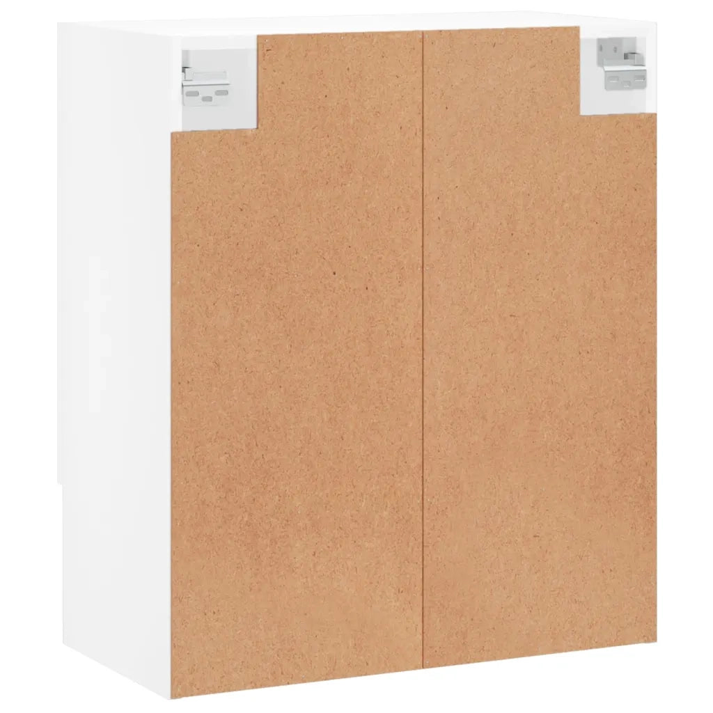 Armadietto a Muro Bianco 60x31x70 cm in Legno Multistrato 829900