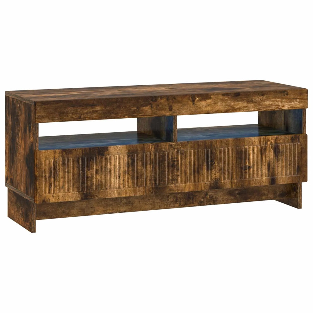 Mobile TV LED Rovere Fumo Legno ingegnerizzato 896110