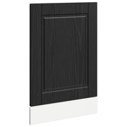 Pannello lavastoviglie PORTO Rovere Nero 45 x 1,5 x 57 cm