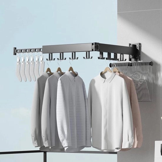Drogera Intrecciatrice di Abbigliamento Drogera Spaziale per Balcone Drogera per Interni ed Esterni Drogera per Parete