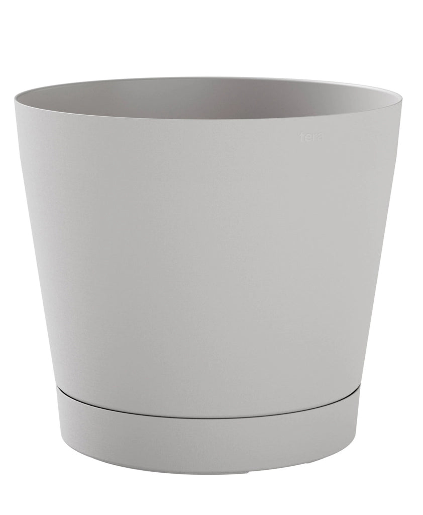 Vaso da Interno e Esterno Ø29x26cm in Polipropilene Orione 29 Cloud Bianco