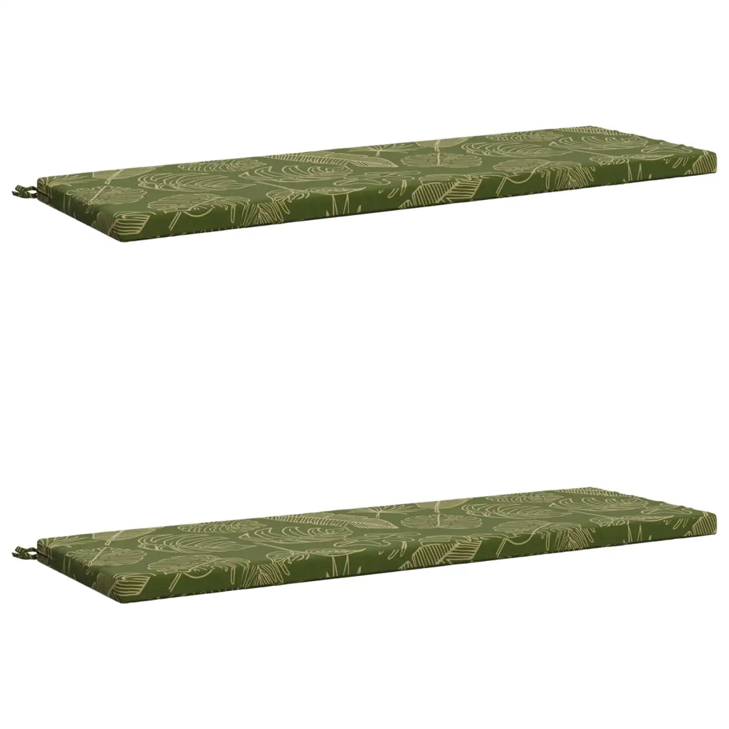 Cuscini per Panchina a 2 Pezzi SOEST 2 pz 100% Poliestere 949473