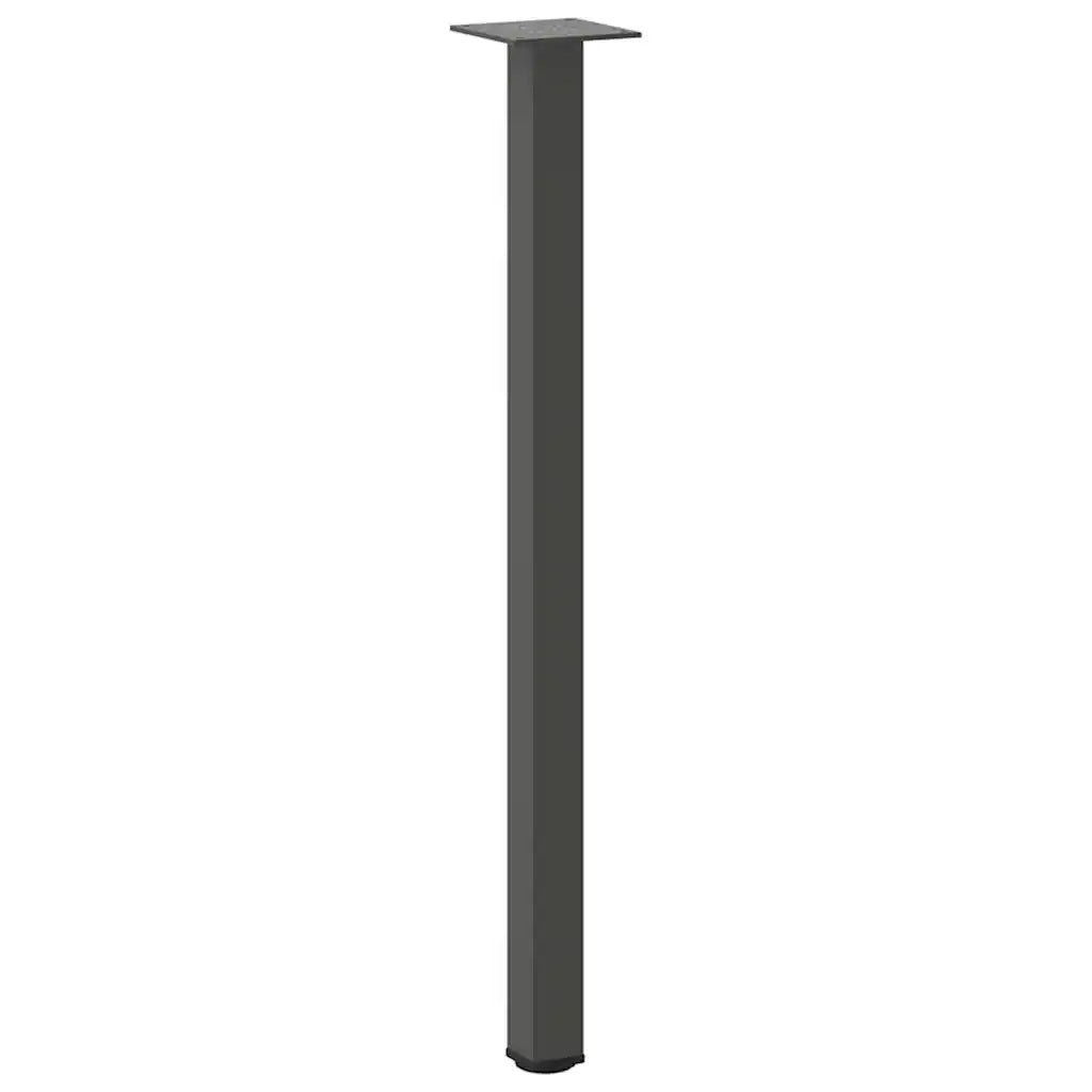 Gambe per tavolo consolle 4 pz Antracite 72-74 cm Acciaio 4012458