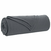 Coperta Grigio scuro 280 x 210 cm Panno