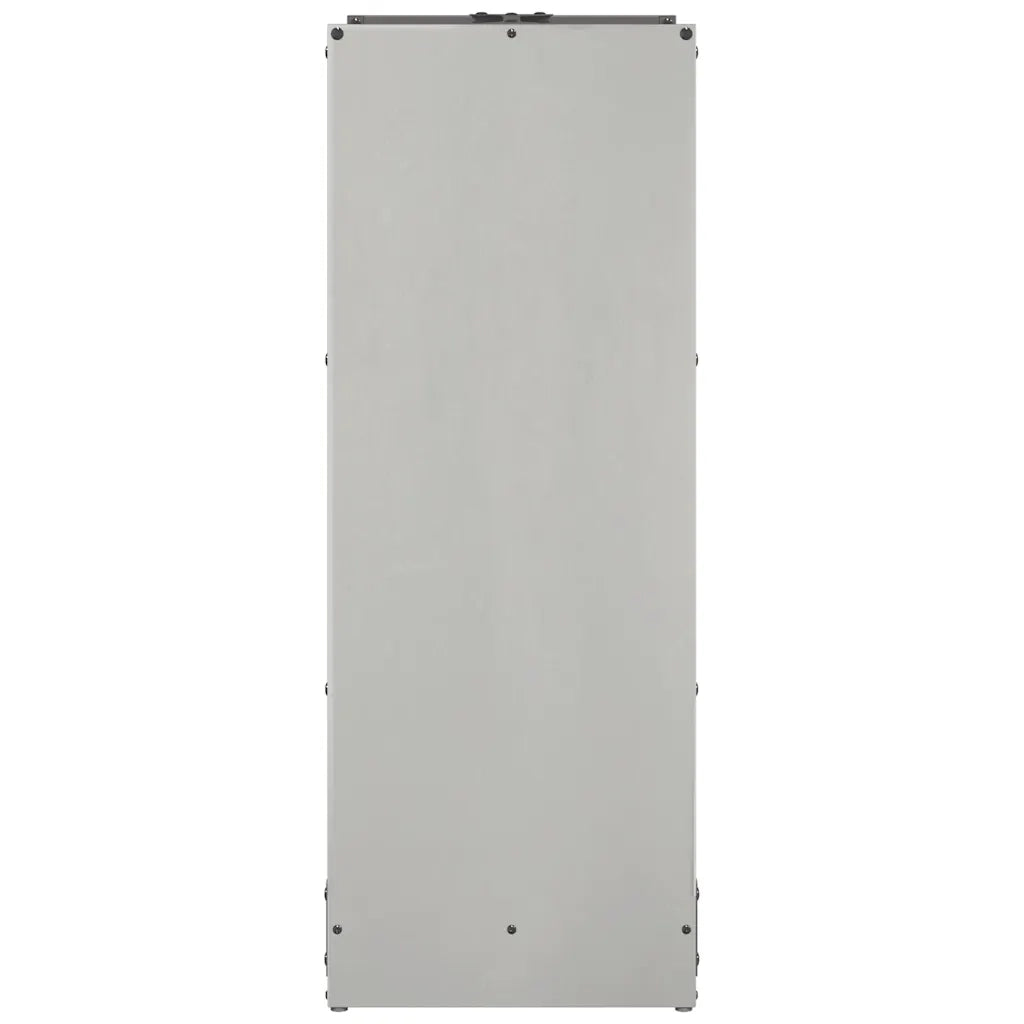 Rastrelliera per Legna da Ardere 40x30x80 cm in Acciaio Inox