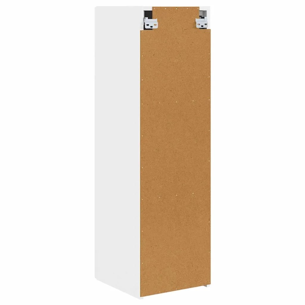 Mobile TV da parete 2 pcs Bianco 30 x 31 x 100 cm