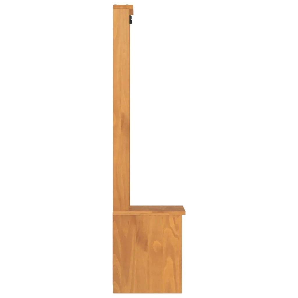 Albero da Ingresso SANDNES 45x40x159,5 cm in Legno di Pino