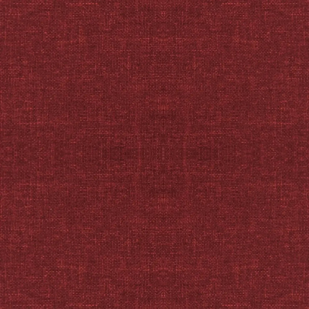 Sedie da Pranzo Girevoli 2 pz Rosso Vino in Tessuto
