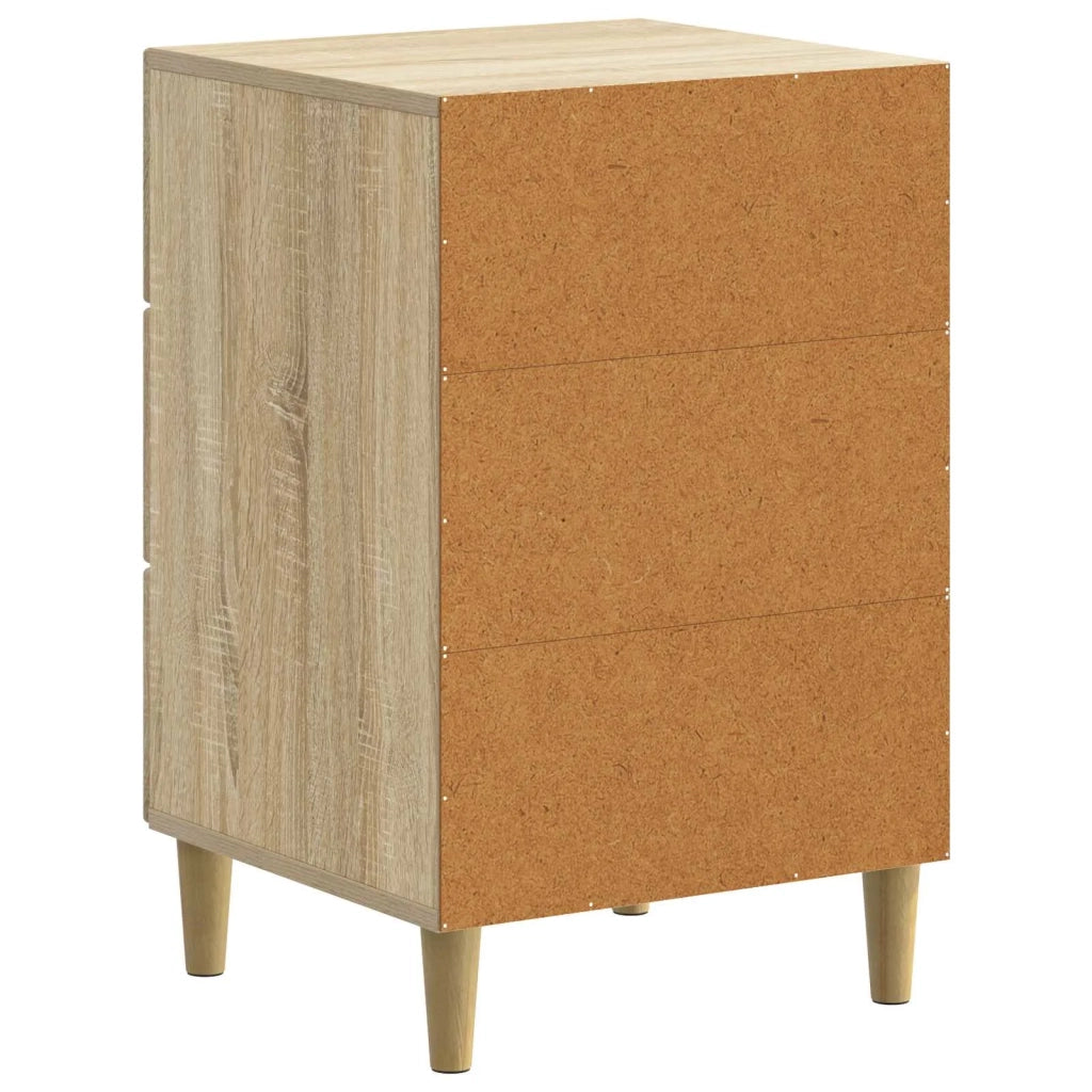 Comodino | Armadio da Notte | Mobiletto da notte con cassetto Rovere Sonoma 43 x 41 x 66,5 cm