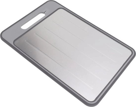 Piastra per sbloccare rapidamente la superficie di taglio - Multifunzionale per cucina domestica - Grigio.