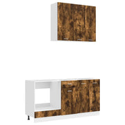 Unità Cucina LYON 5 pcs Rovere Fumo Legno ingegnerizzato 3438223