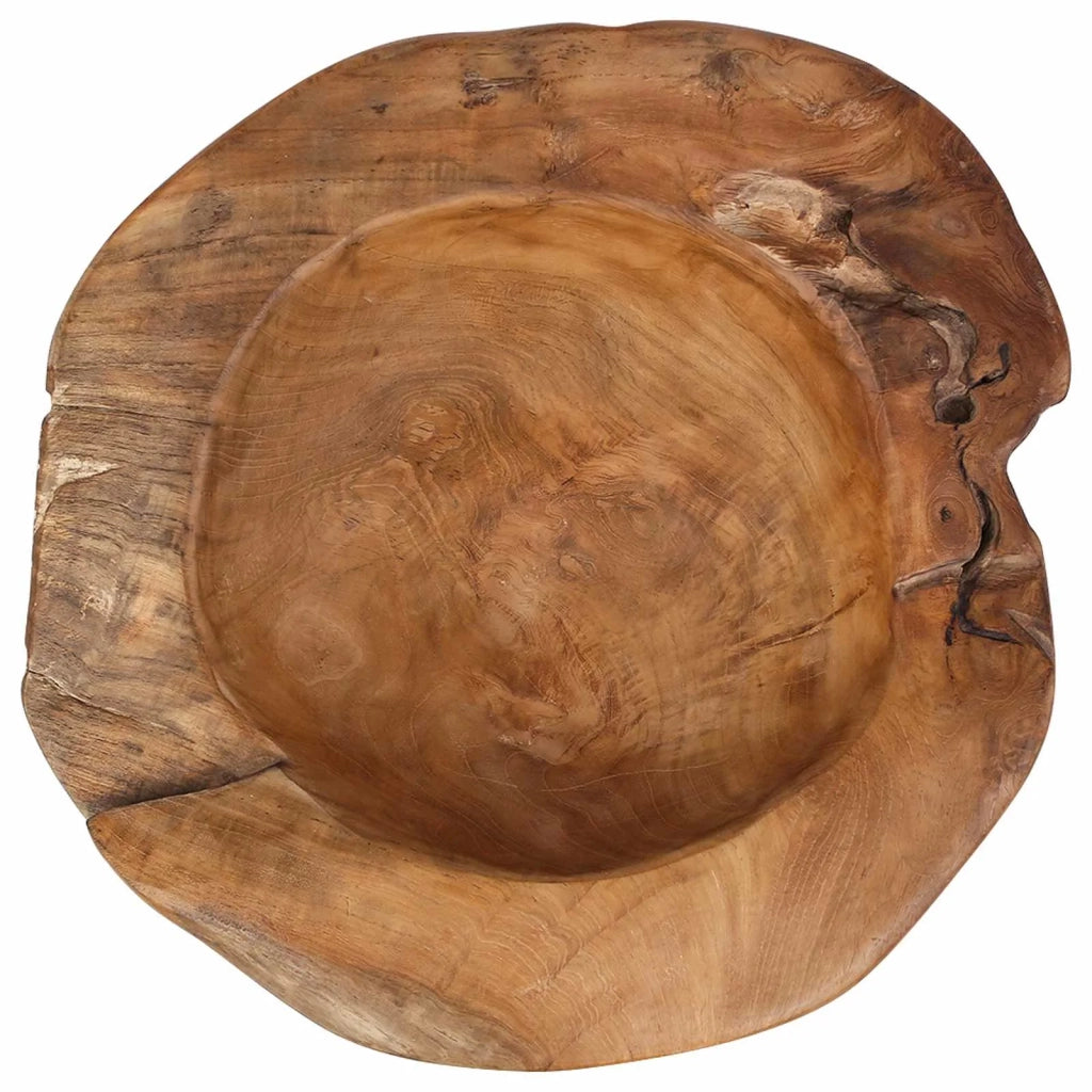 Portafrutta JEPARA Ø 40 cm Legno di teak massello Rotondo 42010336