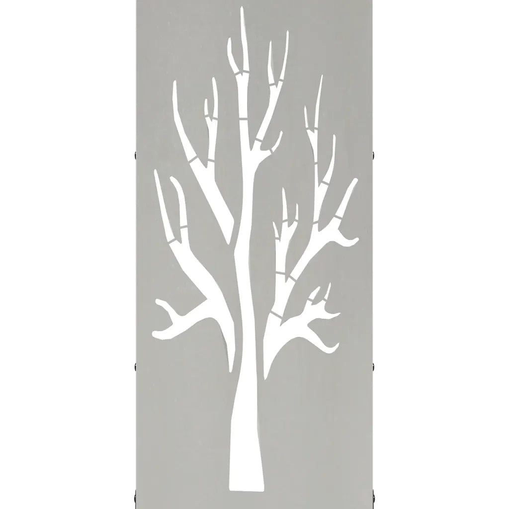 Rastrelliera per Legna da Ardere 40x30x80 cm in Acciaio Inox 864229