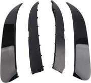 Achterbumper Zijwindmes Auto Exterieur Achterzijde Vent Trim Cover Spoiler per CLA-Klasse C117 Coupe AMG-Lijn - Adatto per CLA45 - 2013-2019