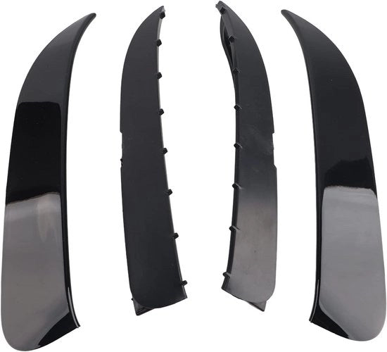 Achterbumper Zijwindmes Auto Exterieur Achterzijde Vent Trim Cover Spoiler per CLA-Klasse C117 Coupe AMG-Lijn - Adatto per CLA45 - 2013-2019